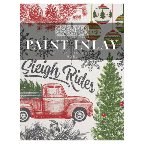 Noel Inlay (12 X 16 pad-8 Sheets)