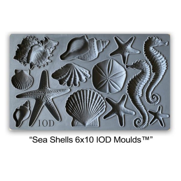 Sea Shells 6x10 Decor Moulds